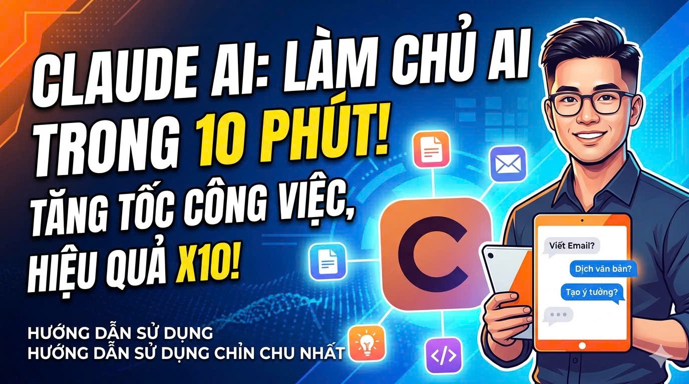 Huong Dan Su Dung Claude AI Tu A-Z: Cach Dung Hieu Qua Cho Nguoi Moi (2026)